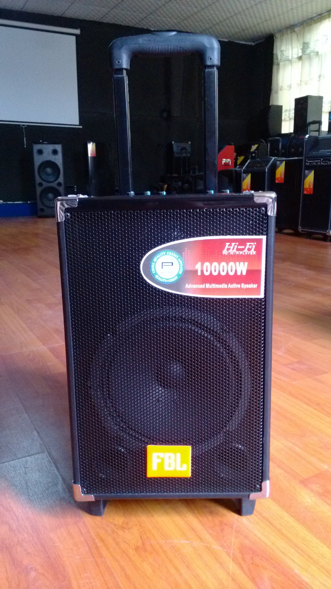 先科音響Q8 大功率拉桿戶外音箱，廠家直銷批發，教學促銷利器